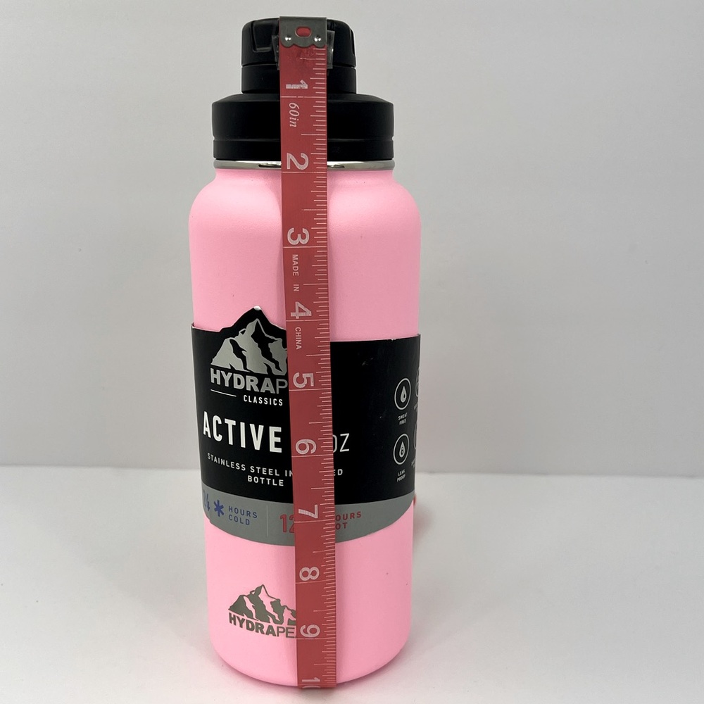 HYDRAPEAK ACTIVE WATER STAINLESS STEEL INSULATED BOTTLE,NAVY BLUE, HOT/COLD,32OZ - Picture 15 of 15